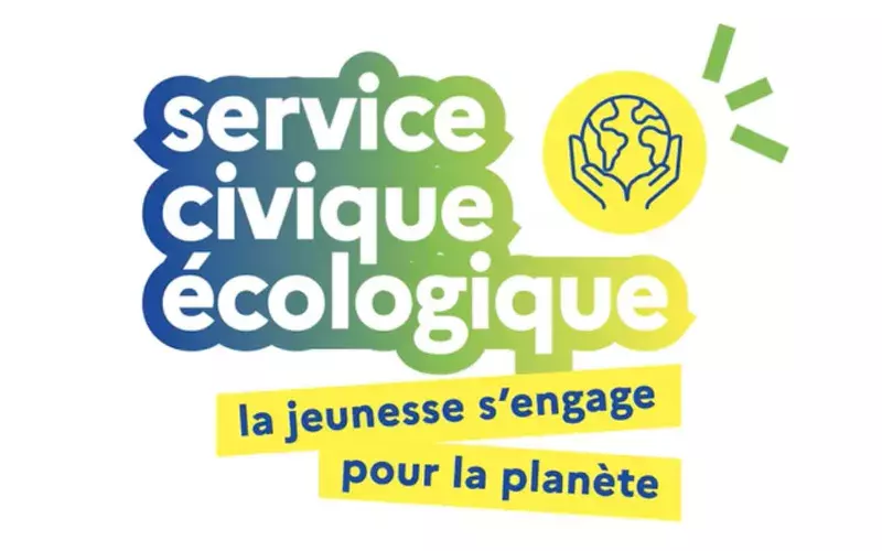 Logo du service civique écologique